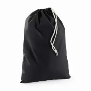 Image of Cotton Stuff Bag - 0.25 To 38 Litres (S) (Black) - Westford Mill