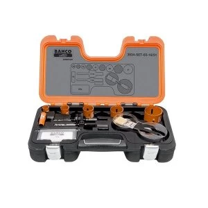 Image of Bahco Professional Holesaw Set 3834 16/51 Sizes: 16-51mm
