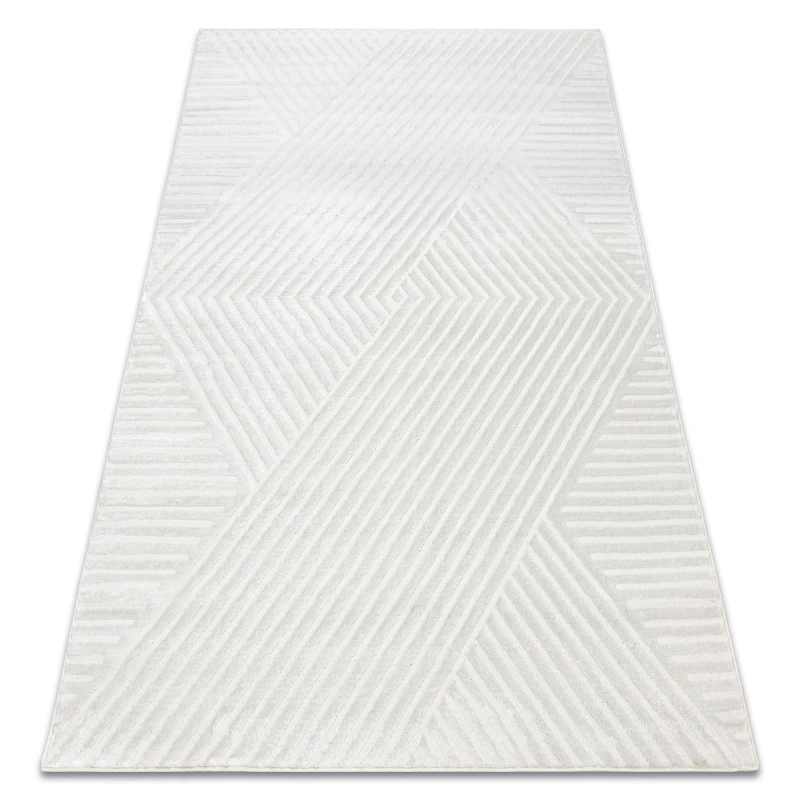 Image of RugsX Carpet Balance 1503 Cream - Geometric, Structural, Glamour 120X170 Cm