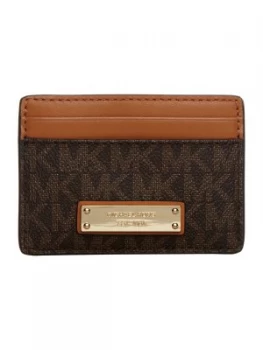 Image of Michael Kors Money pieces card holder Brown