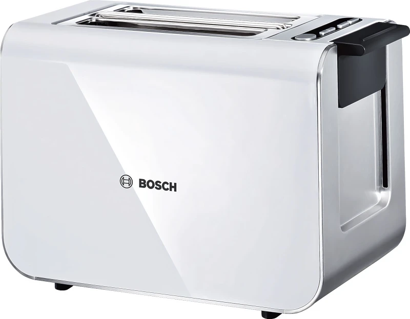Image of Bosch Styline TAT8611NGB 2 Slice Toaster - White
