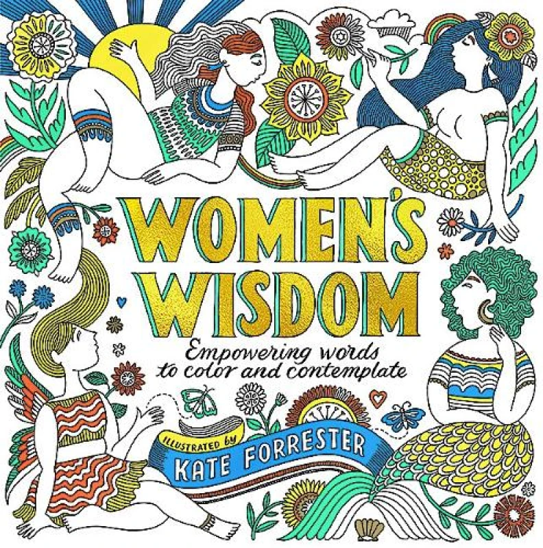 Image of Womens Wisdom : Empowering Words to Color and Contemplate Multiple-component retail product, part(s) enclose