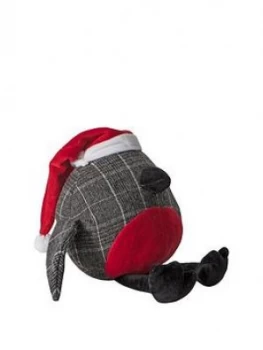 Image of Gallery Check Robin Doorstop