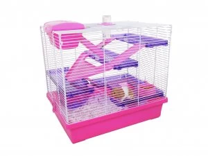 Image of Rosewood Pink/Purple Pico Hamster Cage - X Large