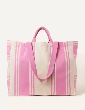 Image of Accessorize Stripe Shopper Bag