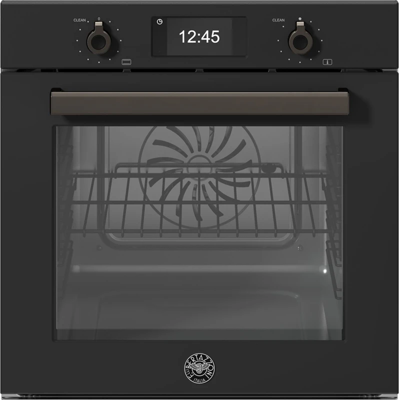 Image of Bertazzoni Professional Series F6011PROPTN Built In Electric Single Oven with Pyrolytic Cleaning - Carbonio - A++ Rated