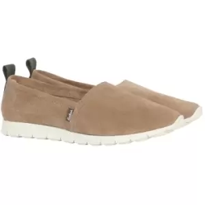 Image of Barbour Mens Nova Shoes Beige Suede 5