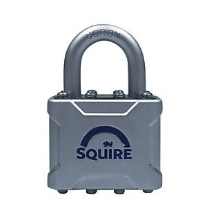 Image of Squire Die Cast Body Cover with Boron Shackle Padlock - 40mm
