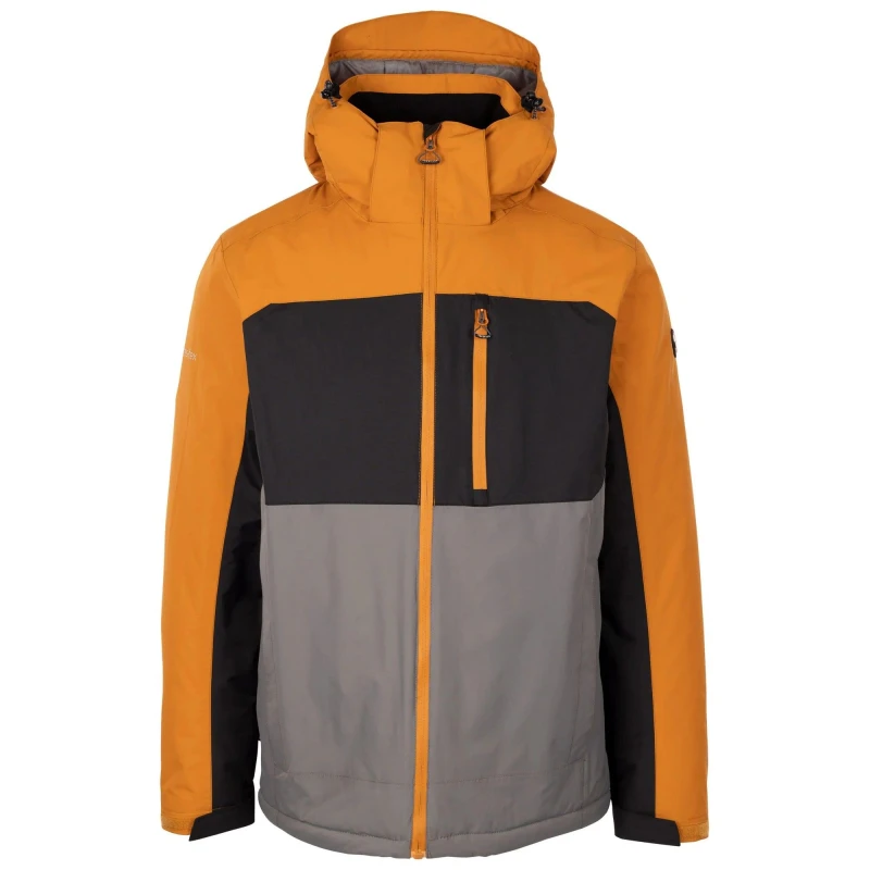 Image of Trespass Trespass Men Dulverton Padded Jacket in Amber Size: X-Small Amber XS Male 5063703831406