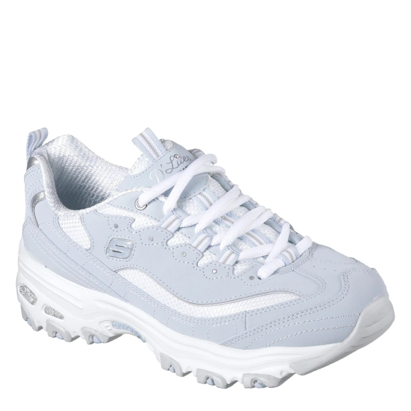 Image of Skechers DLites1 0 Lavender female 2 (35)
