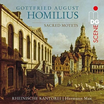 Image of Rheinische Kantorei; Hermann Max - Gottfried August Homilius: Sacred Motets CD