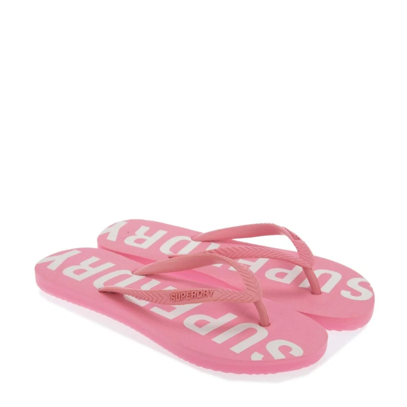 Image of Superdry Code Core Sport Flip Flops Pink White female S
