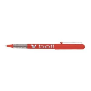 Image of Original Pilot V Ball Rollerball Pen 0.3mm Line Red BLVB5 02