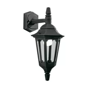 Image of Outdoor IP44 Wall Light Sconce Black LED E27 100W Bulb External d02090