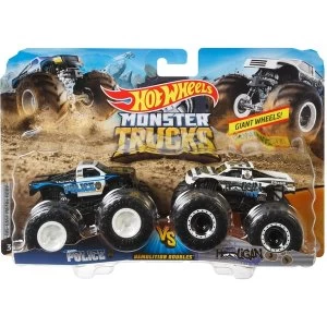 Image of Hot Wheels Monster Trucks Figures (2 Pack)