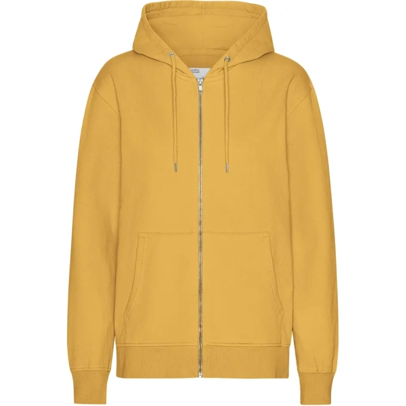 Image of Colorful Standard Zip-up hoodie Colorful Standard Classic Organic Burned Yellow Jaune Unisex S