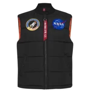 Image of Alpha Industries NASA Gilet - Black