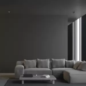 Image of Spot Light Bali Round Black Stylish Spotlight Upgrade Quality Alloy Finish Easy Clip Fitting 1xGU10