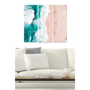 Image of MDF2565979 Multicolor Decorative MDF Painting (3 Pieces)