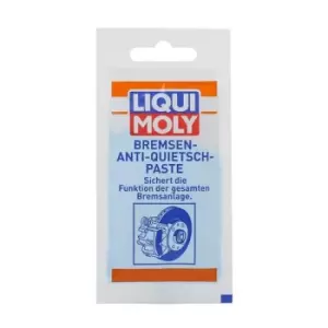 Image of LIQUI MOLY Paste, brake / clutch hydraulic parts Bremsen-Anti-Quietsch-Paste 3078