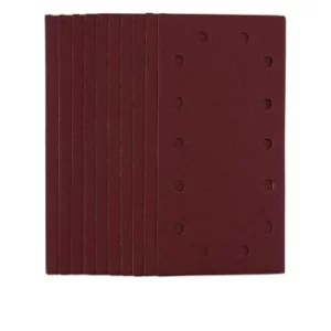 Image of Draper 1/2 Sanding Sheets with Hook and Loop, 115 x 230mm, 120 Grit (Pack of 10)