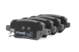 Image of JP GROUP Brake pad set JP GROUP 1263700110 Brake pads,Brake pad set, disc brake OPEL,KIA,CHEVROLET,ZAFIRA B (A05),Meriva A (X03),Astra H Caravan (A04)