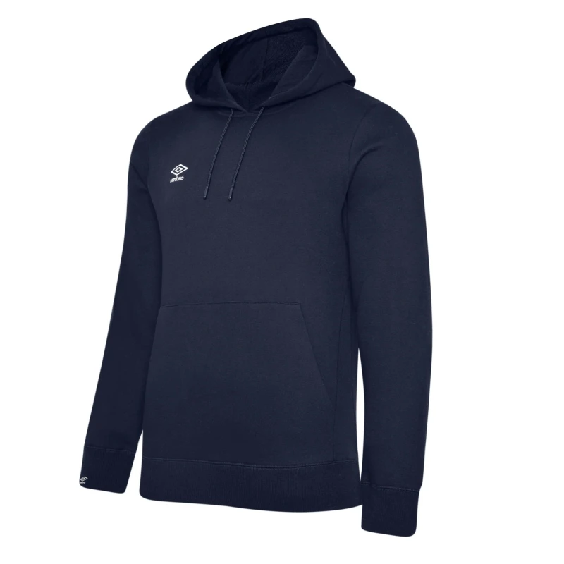 Image of Umbro Umbro Men Club Leisure Hoodie in Navy Size: Small Navy S Male 5063107692498