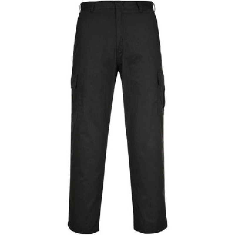 Image of Portwest C701 Combat Trousers C701BKR33 Colour: Black