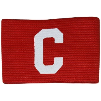 Image of Precision Big C Captains Armband - Junior - Red