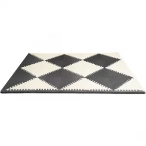Image of Skip Hop Geo Playmat (Black & Cream)