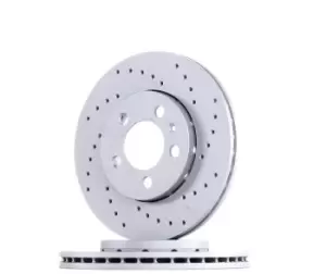 Image of ZIMMERMANN Brake disc VW,AUDI,SKODA 100.1233.52 6R0615301,6R0615301C,8Z0615301B Brake rotor,Brake discs,Brake rotors 8Z0615301D