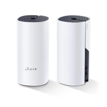 Image of TP Link Deco P9 AC1200 Hybrid Mesh Whole Home WiFi System with Powerline - Twin Pack