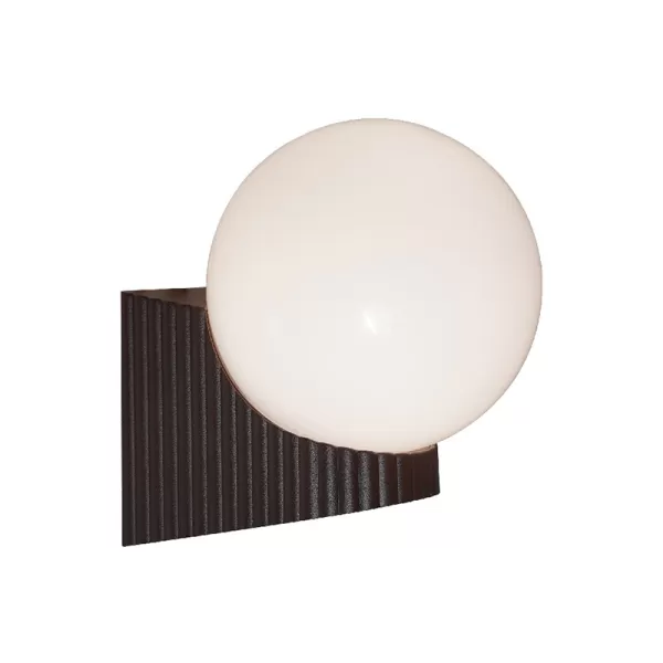Image of Nordlux Hayley Outdoor Flush Wall Light - Brown
