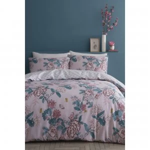 Image of Peony Gardens Reversible Duvet Set