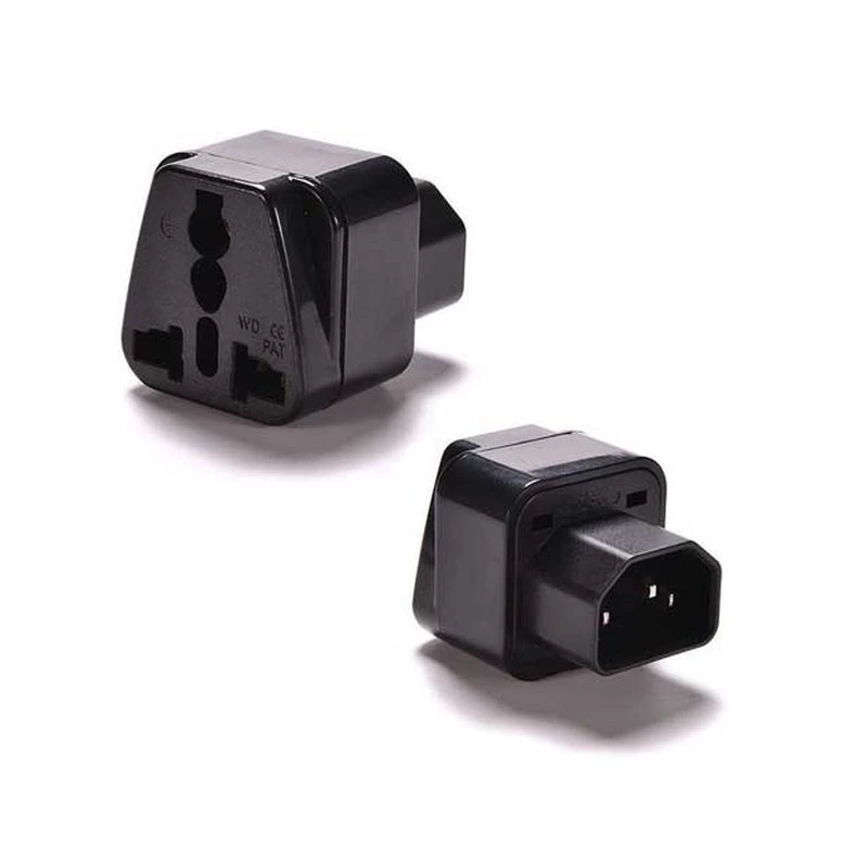 Image of FDL IEC C14 TO UNIVERSAL MAINS SOCKET - UK/EU/US/AUS