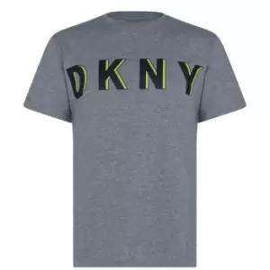 Image of DKNY Logo T Shirt - Grey
