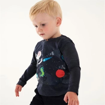 Image of Regatta Peppa L/S Graphic - Navy