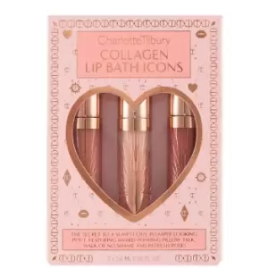 Image of Charlotte Tilbury Collagen Lip Bath Icons Kit