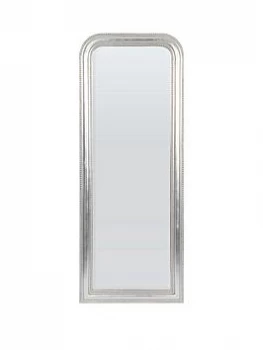 Image of Gallery Worthington French Style Full Length Wall Mirror - Silver