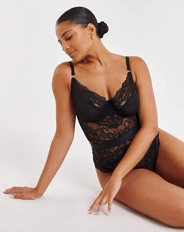 Image of Ann Summers Ann Summers Hold Me Tight Body Black - Ann Summers - Size: S Black Female S BJ46701