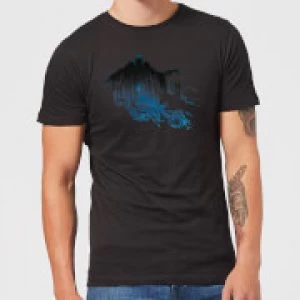 Image of Harry Potter Dementor Silhouette Mens T-Shirt - Black - M