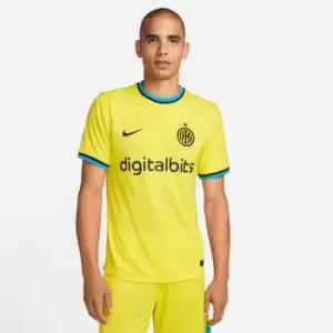 Image of Nike Inter Milan Third Shirt 2022/2023 Mens - Yellow