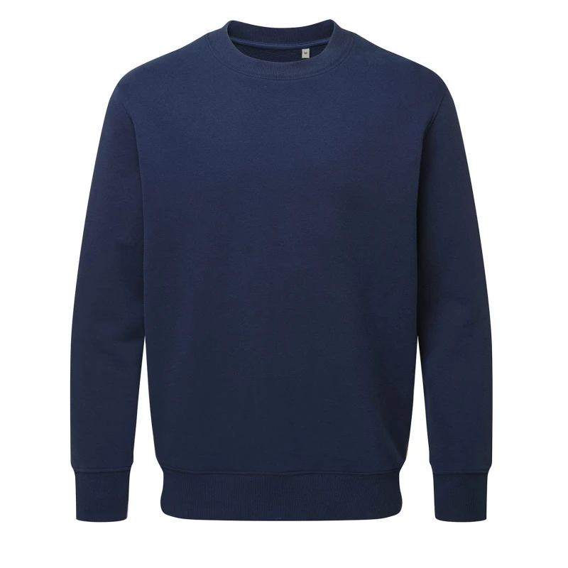 Image of Anthem Mens Plain Sweatshirt in Navy Size: XS Navy Male XS