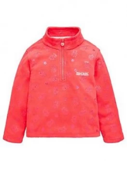 Image of Regatta Girls Peppa Printed Fleece - Pink, Size 6-12 Months, Women