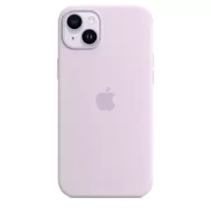 Image of Apple iPhone 14 Plus Silicone Case with MagSafe - Lilac