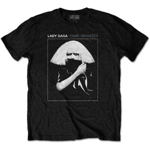 Image of Lady Gaga - Fame Unisex Medium T-Shirt - Black