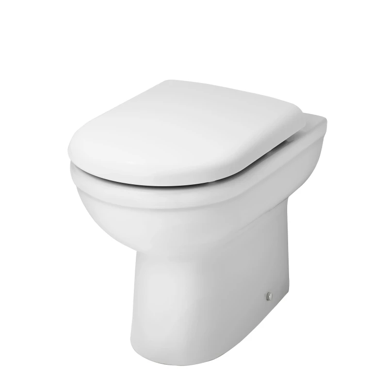 Image of Balterley Comfort Height Back To Wall Toilet Pan - 440mm x 360mm x 540mm White