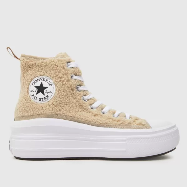 Image of Converse beige all star hi move Youth Trainers