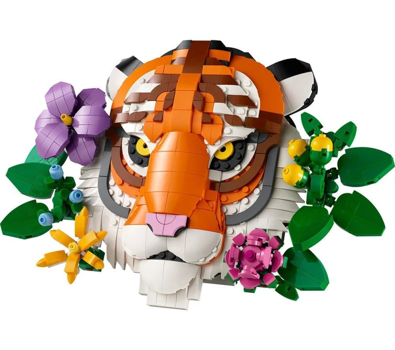 Image of LEGO Art 31217 The Fauna Collection - Tiger Set for Adults 5702017814452