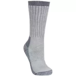 Image of Trespass Womens/Ladies Springer Hiking Boot Socks (1 Pair) (6/9 UK) (Heather)
